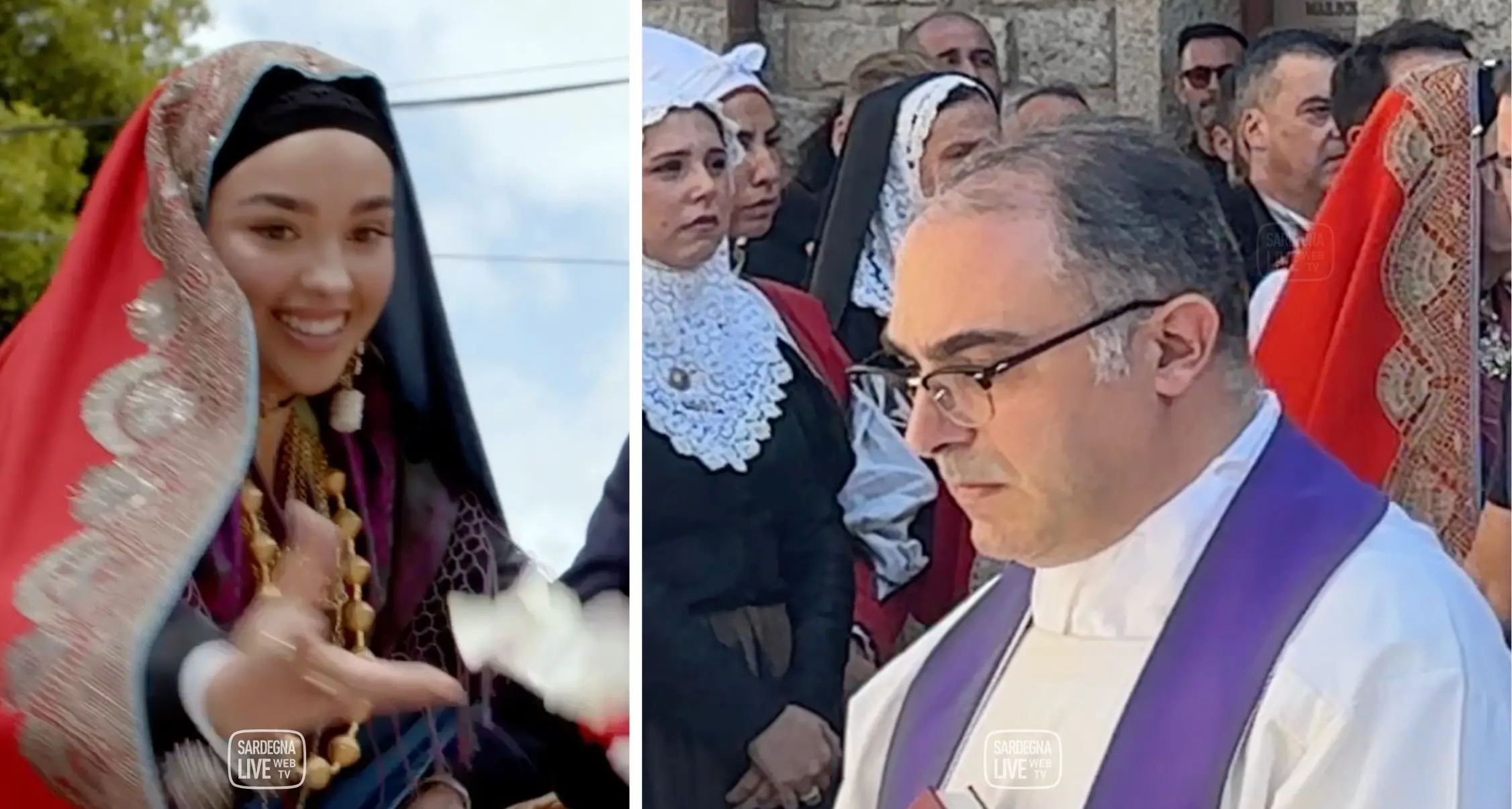 Funerali Gaia Costa. L'omelia di don Efisio Coni: \"Petali rossi e bianchi nel cammino della vita”