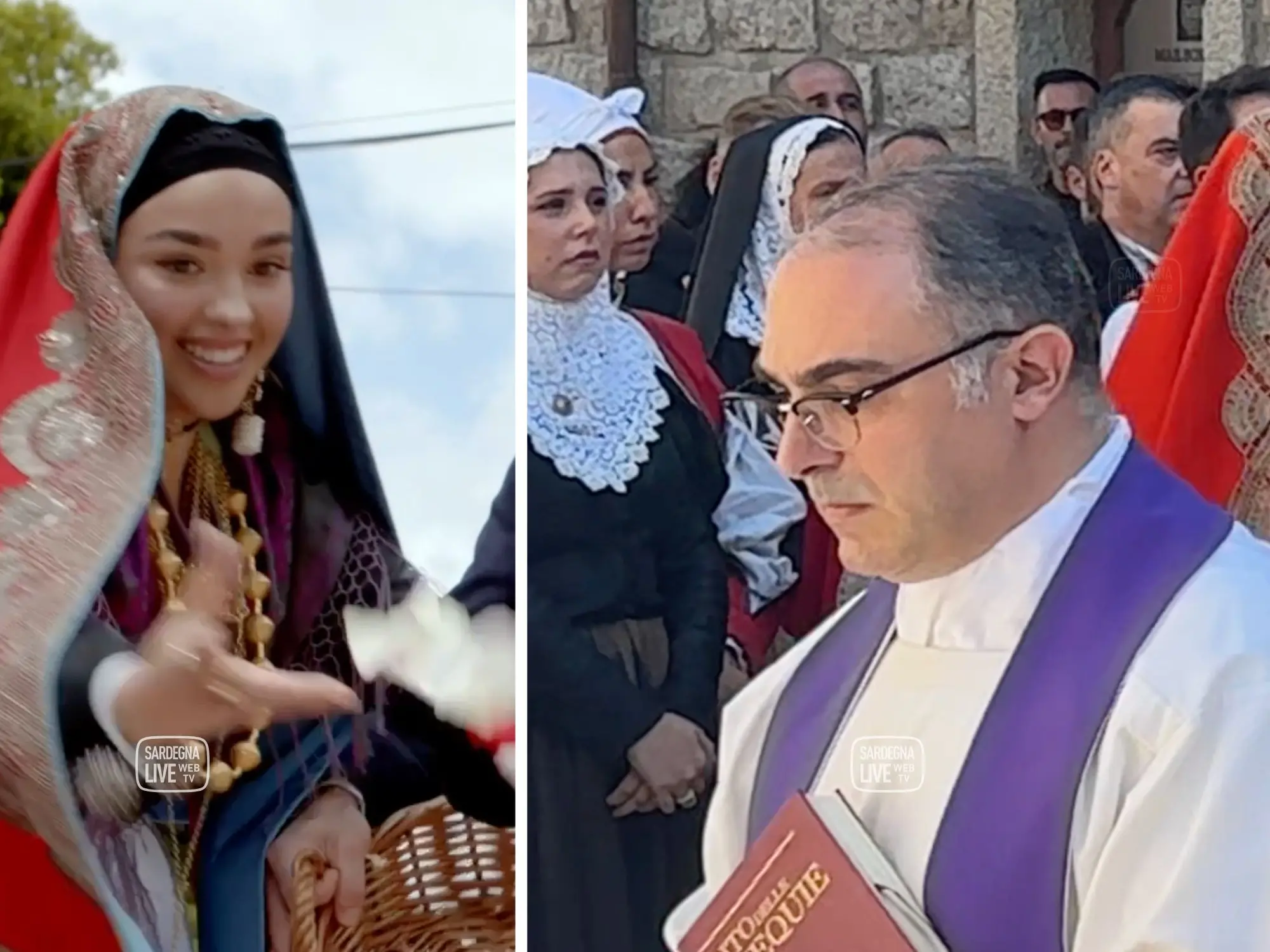 Funerali Gaia Costa. L'omelia di don Efisio Coni: \"Petali rossi e bianchi nel cammino della vita”