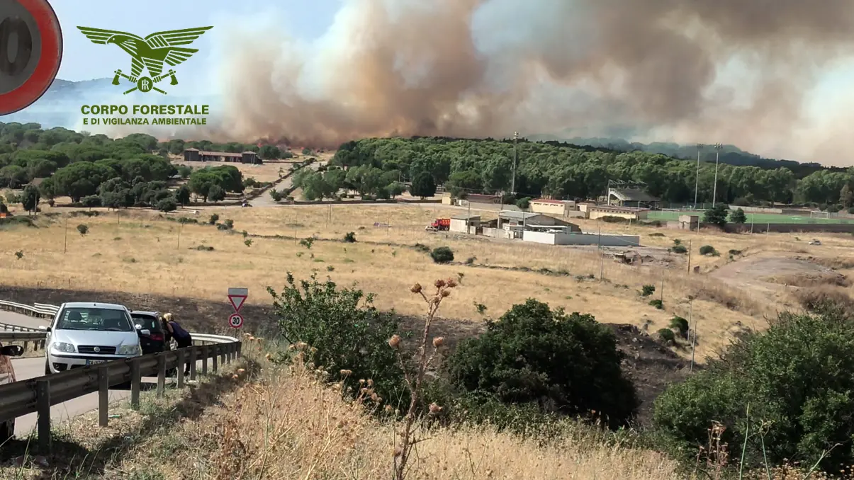 Incendi in Sardegna: elicotteri in azione per domare le fiamme a Pula, Nurri e Sanluri