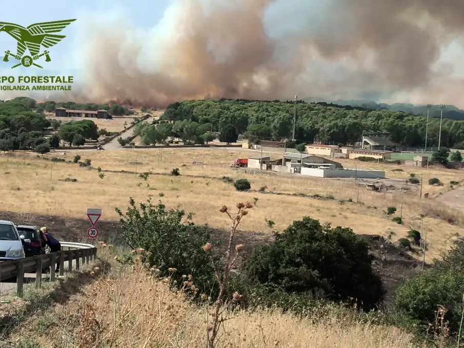 Incendi in Sardegna: elicotteri in azione per domare le fiamme a Pula, Nurri e Sanluri