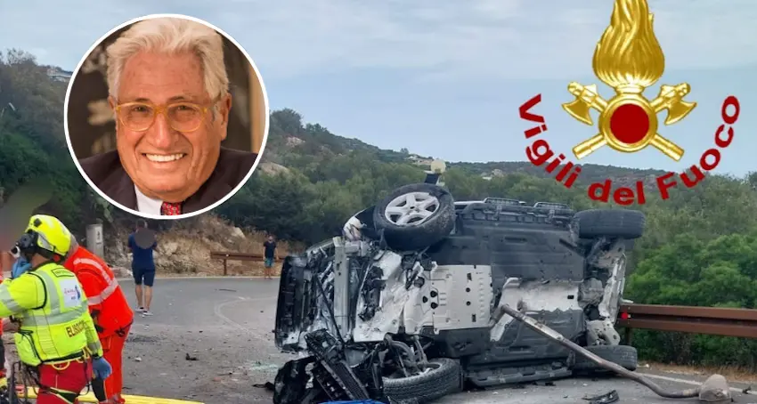 Esce fuori strada tra i tornanti di Arzachena, uomo trasportato con l’elisoccorso