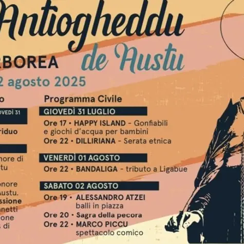 Palmas Arborea celebra “Sant'Antiogheddu de Austu” dal 29 luglio al 2 agosto