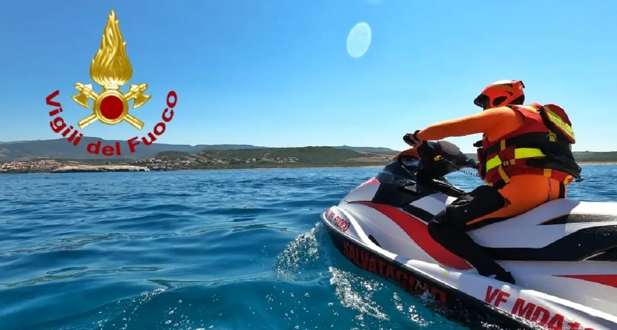 Dal 2 agosto presidio acquatico dei Vigili del Fuoco a Santa Caterina di Pittinuri