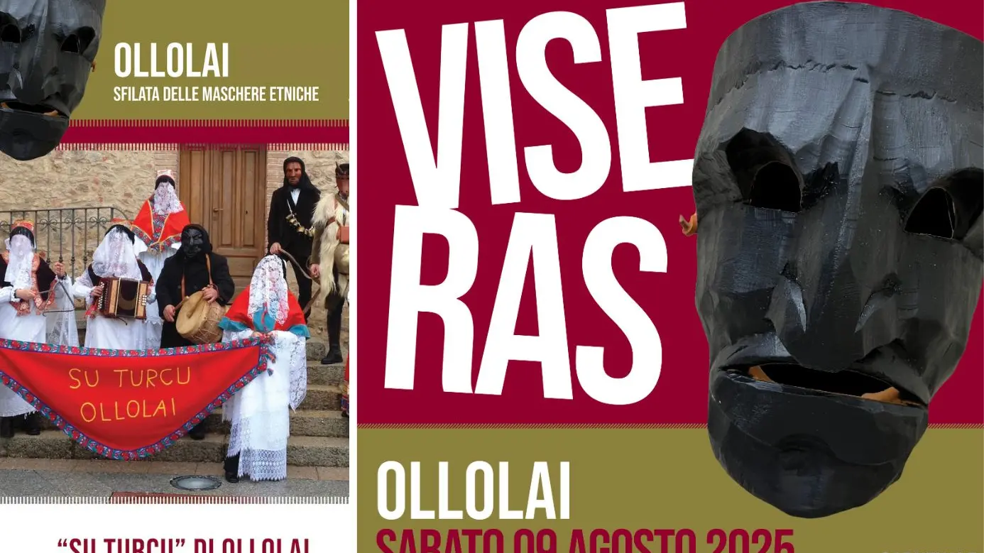 A Ollolai torna “Viseras”: maschere etniche, riti ancestrali e musica per le vie del paese