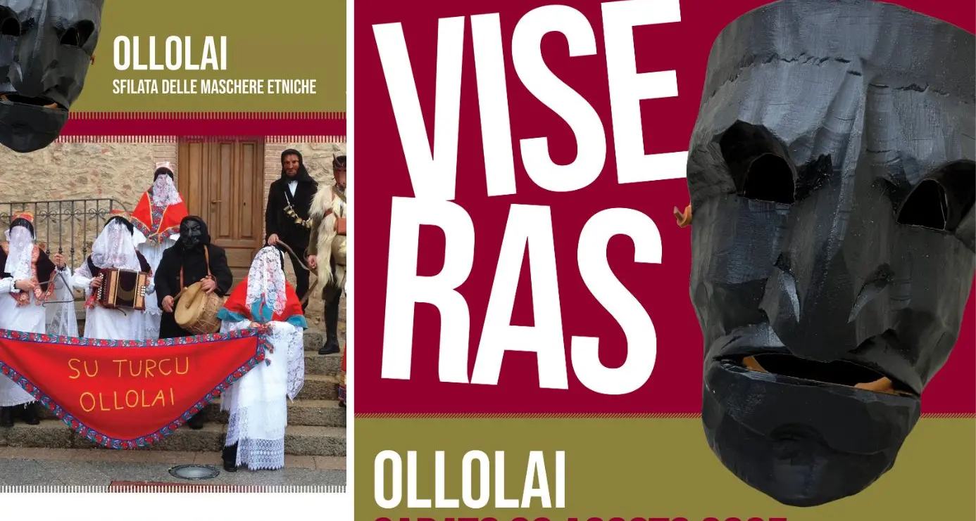 A Ollolai torna “Viseras”: maschere etniche, riti ancestrali e musica per le vie del paese