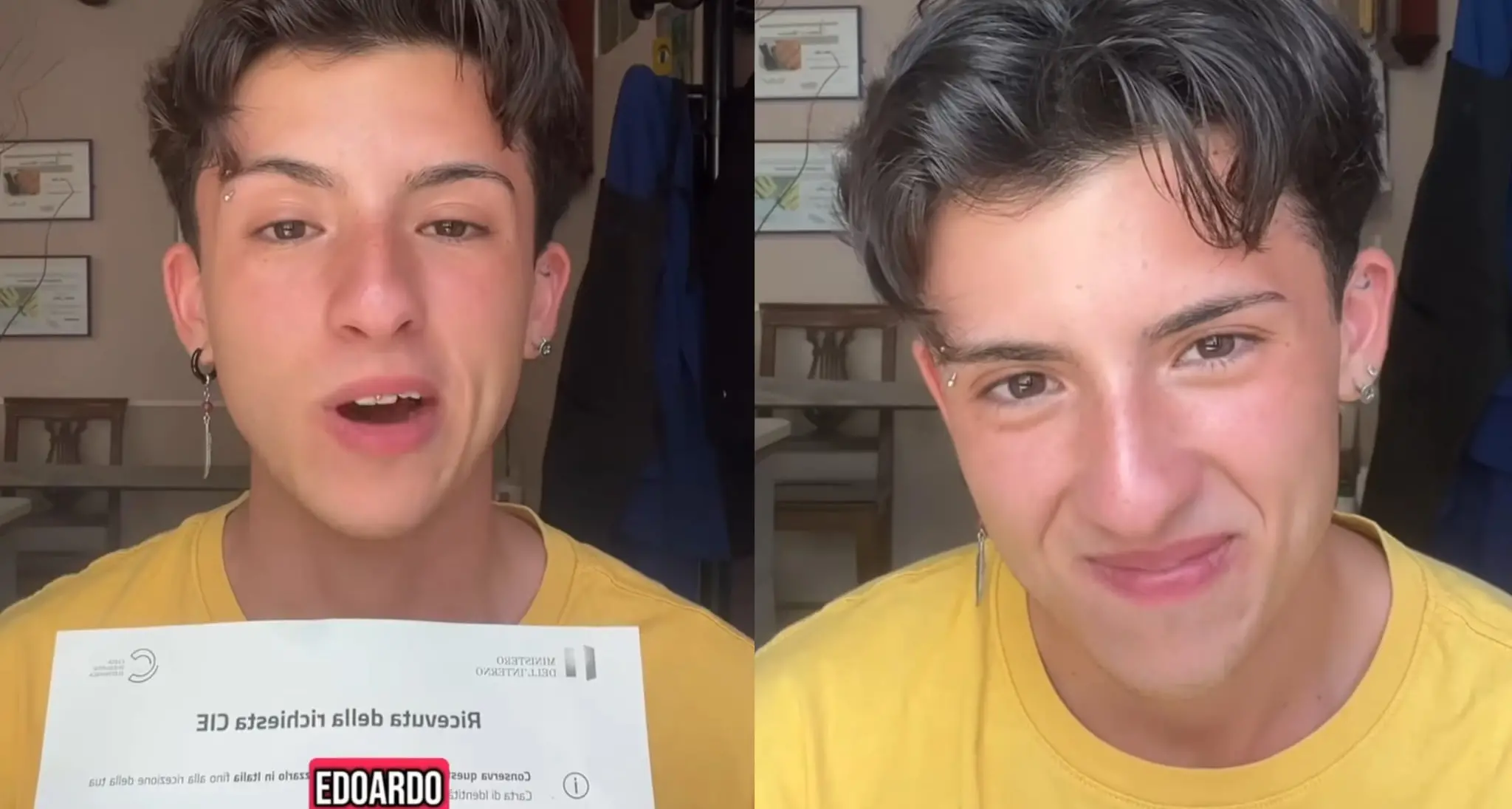 Edoardo, giovane transgender di Capoterra: \"Ce l'ho fatta, iter ufficialmente concluso\"