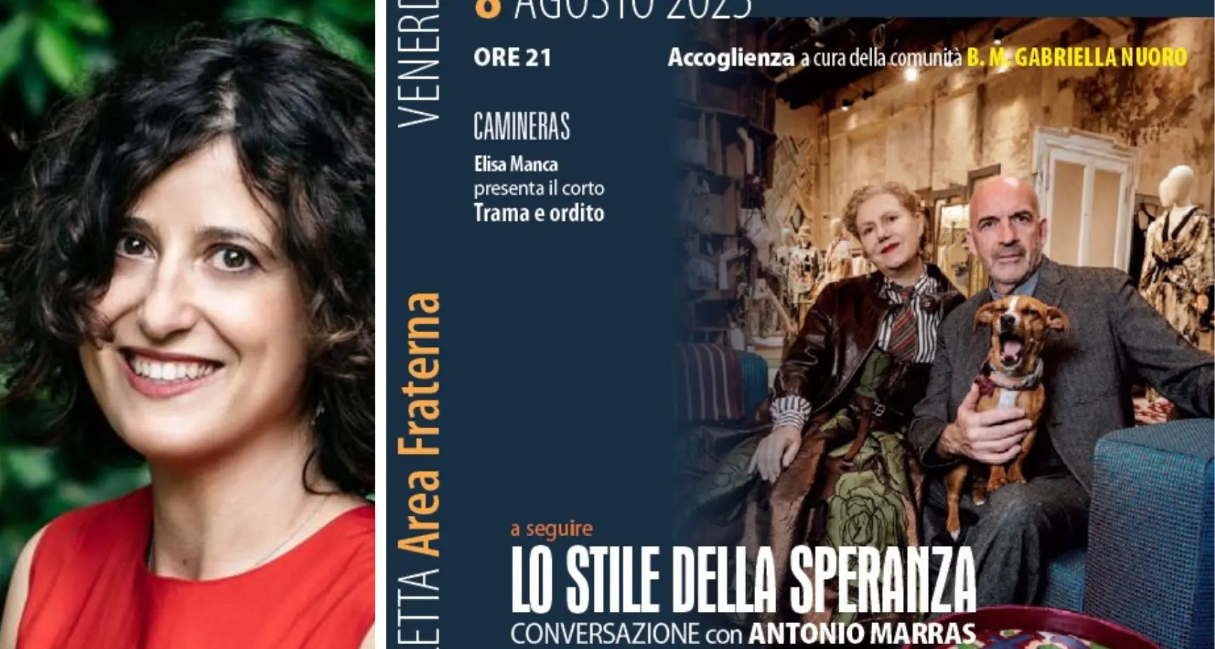 Antonio Marras e Patrizia Sardo: lo stilista algherese e sua moglie si raccontano alla Pastorale del Turismo
