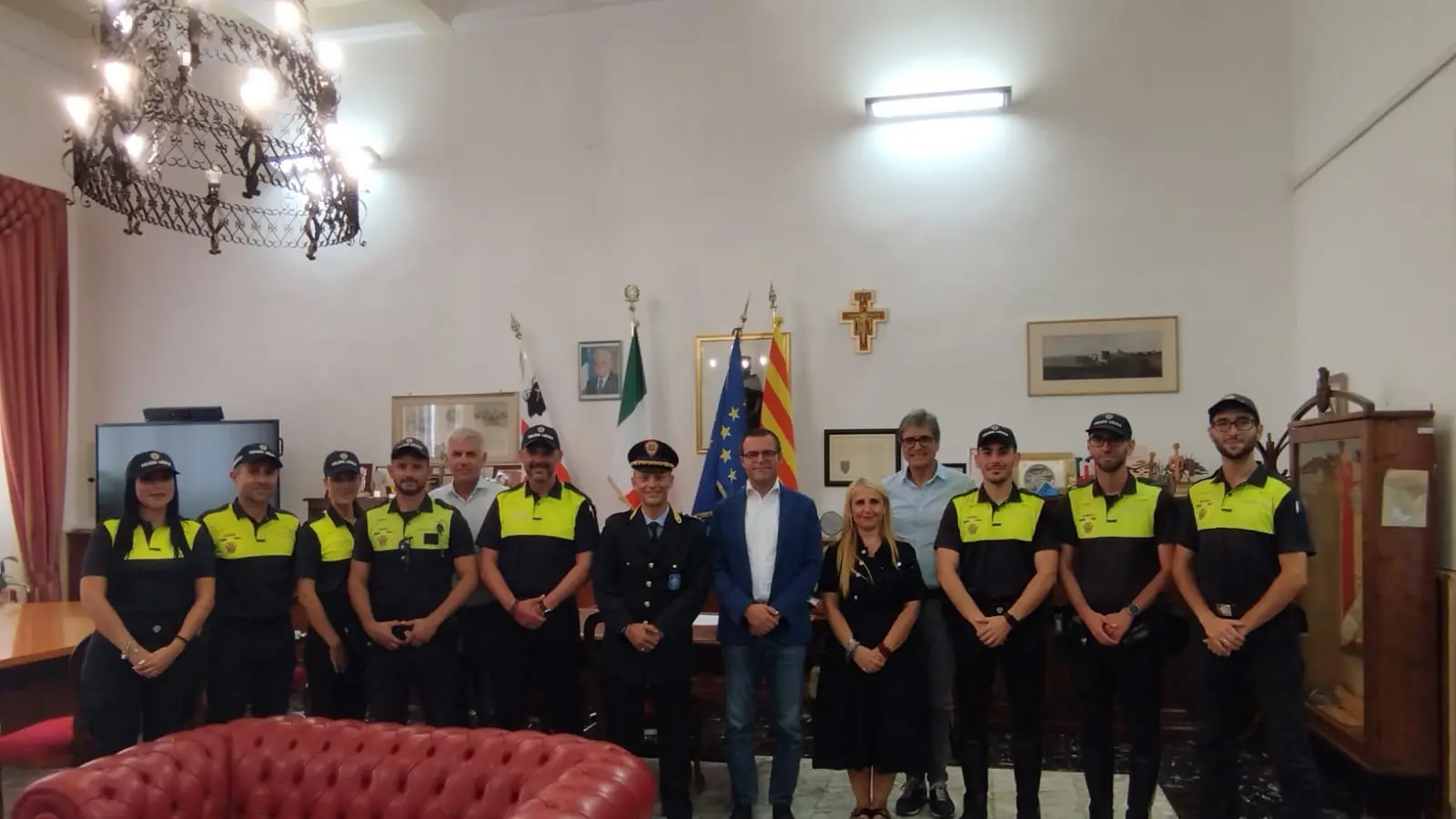 Ad Alghero nuovi rinforzi per la Polizia Locale: 16 agenti in più