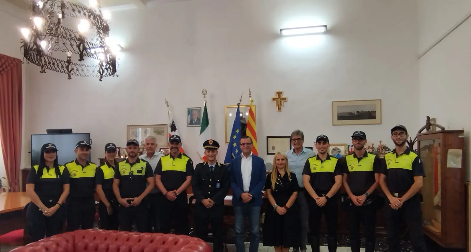 Ad Alghero nuovi rinforzi per la Polizia Locale: 16 agenti in più