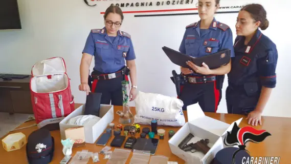 Maxi operazione antidroga nei paesi del Monteacuto: 5 giovani denunciati, due minorenni