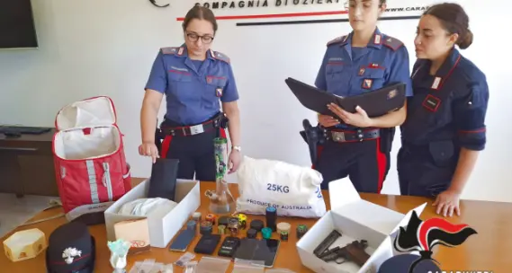 Maxi operazione antidroga nei paesi del Monteacuto: 5 giovani denunciati, due minorenni
