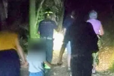 Escursionisti smarriti di notte a Sadali, con loro una bimba: salvati dai Vigili del Fuoco