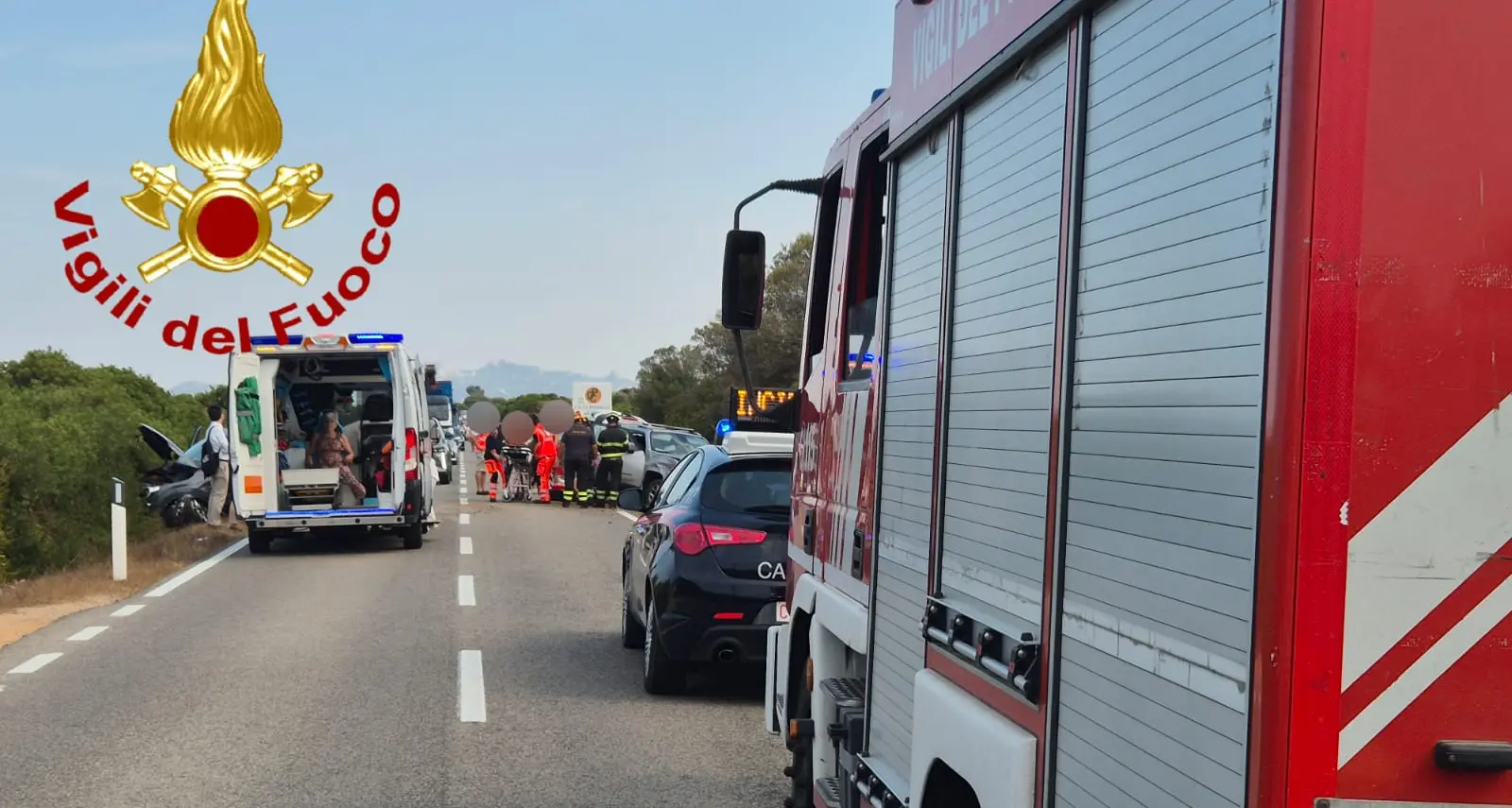 Scontro tra auto sulla Statale 133 bis: un ferito portato in ospedale
