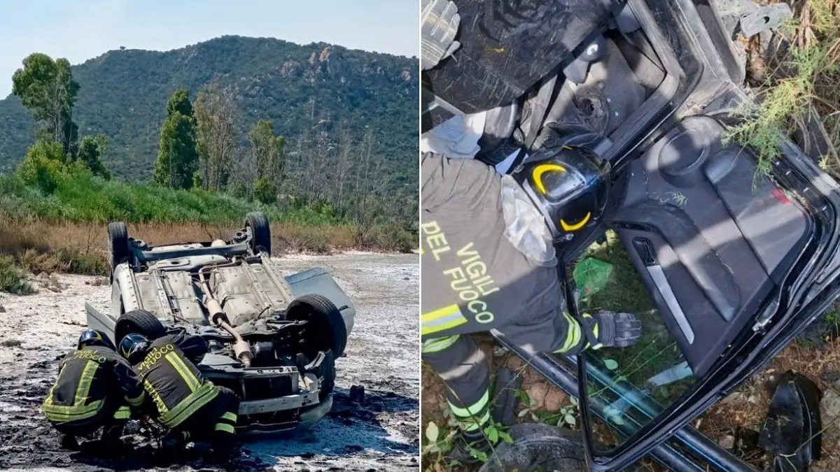 Due incidenti in poche ore: auto ribaltate a Villamassargia e Muravera