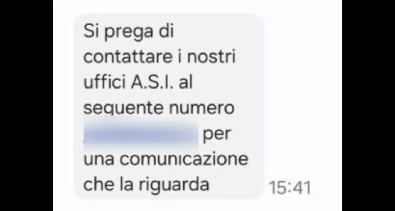 Sms truffa a Nuoro: falsi “uffici Asi” e numeri a pagamento