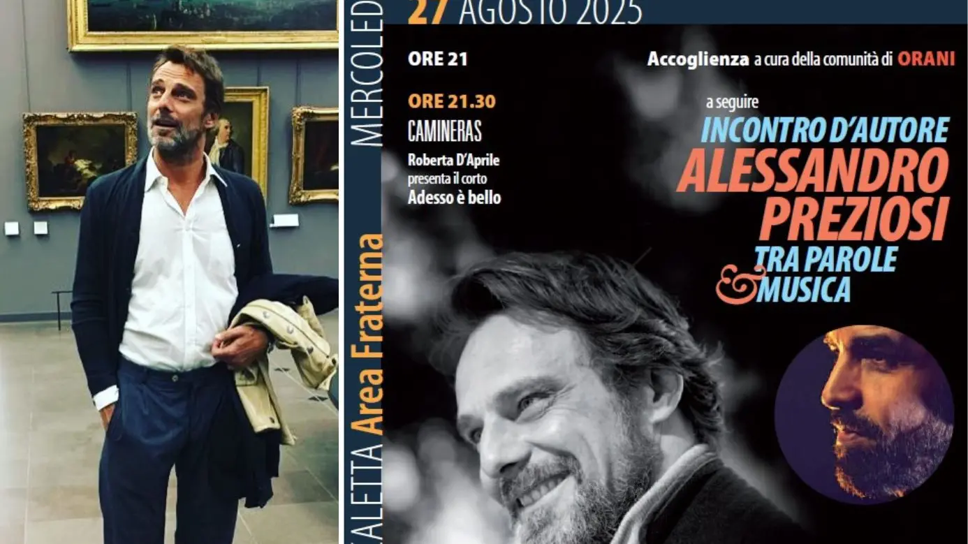 Siniscola. A La Caletta arriva Alessandro Preziosi: uno degli attori più amati