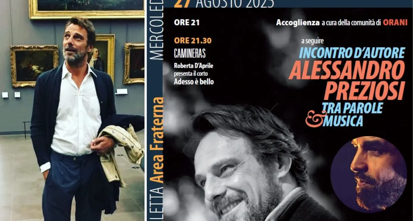 Siniscola. A La Caletta arriva Alessandro Preziosi: uno degli attori più amati
