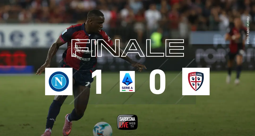 Napoli - Cagliari 1-0, Anguissa beffa i rossoblù all'ultimo respiro