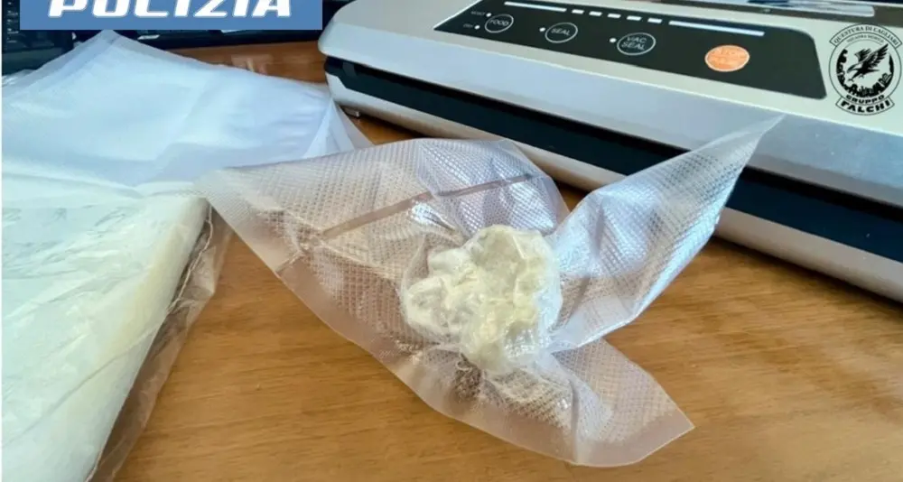 Cocaina in casa, arrestato un pensionato di 66 anni a Selargius