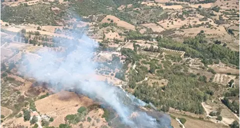 La Sardegna brucia ancora: 26 incendi in un solo giorno, fiamme a Irgoli