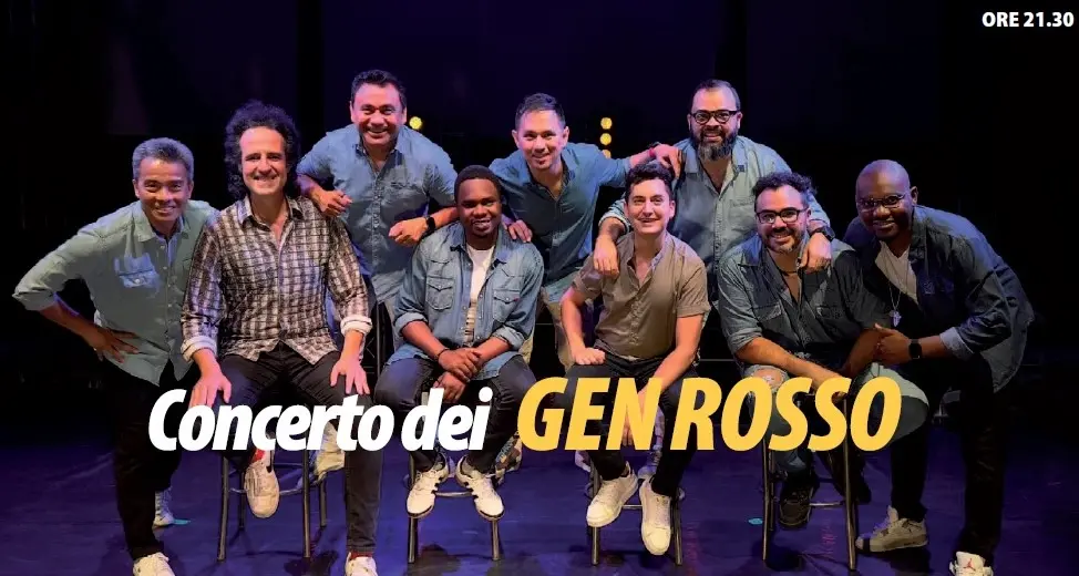 Gen Rosso chiude la Pastorale del Turismo 2025 con musica e messaggi di pace: 9 e 10 settembre