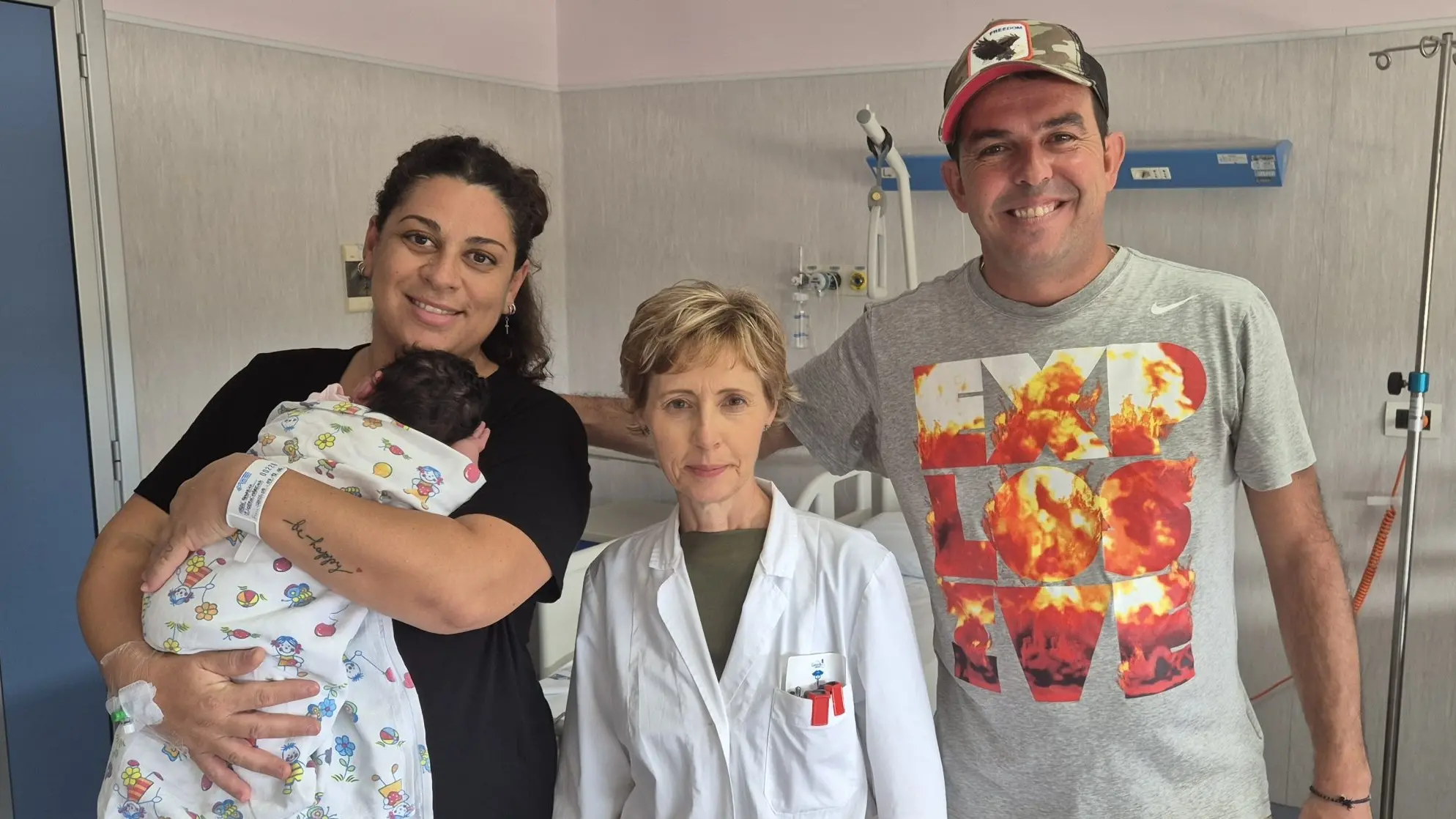 Oristano, nasce Martina: 5 chili e 250 grammi, “un piccolo record” al San Martino