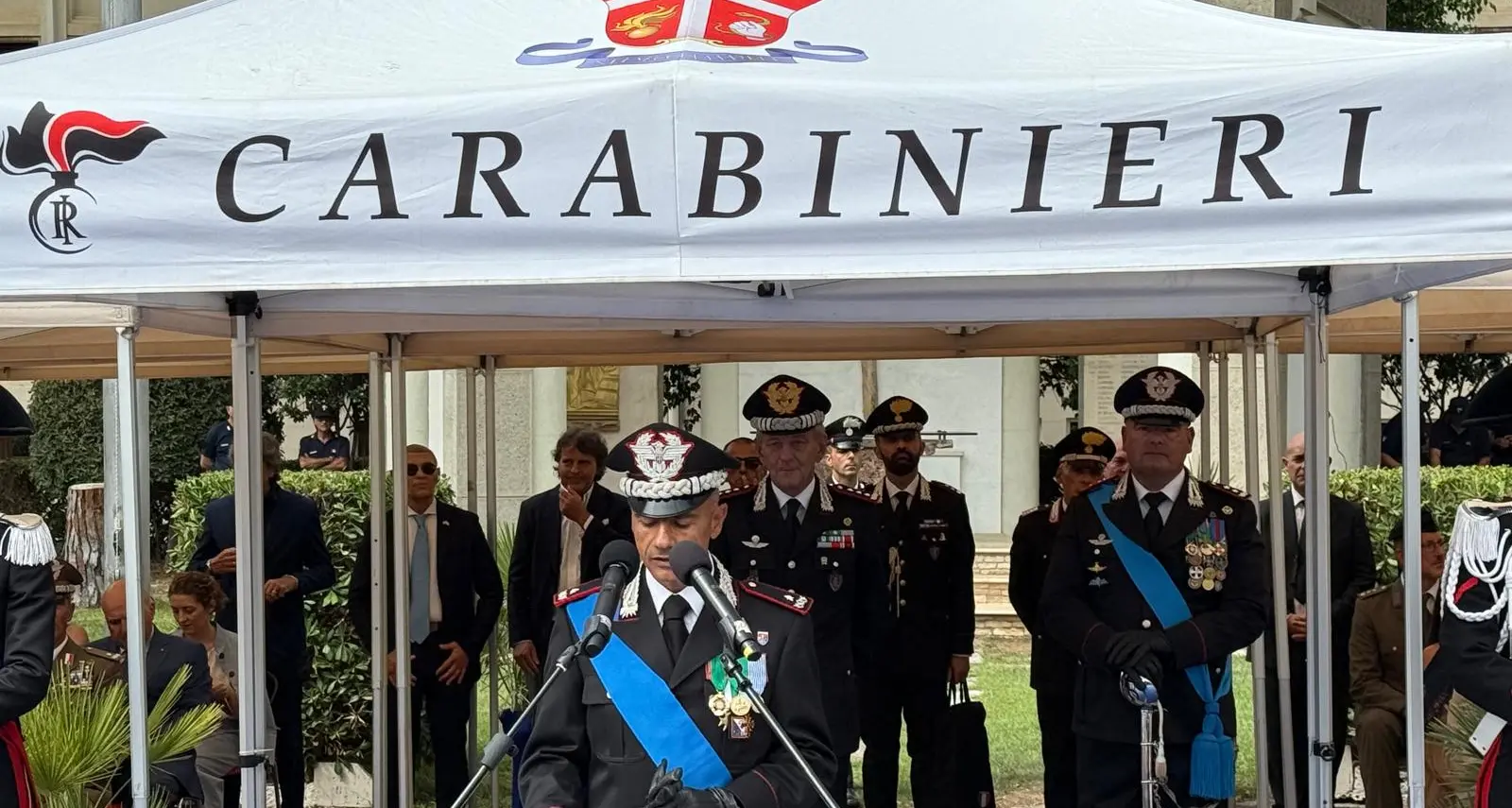 Generale Francesco Rizzo alla guida della Legione Carabinieri Sardegna