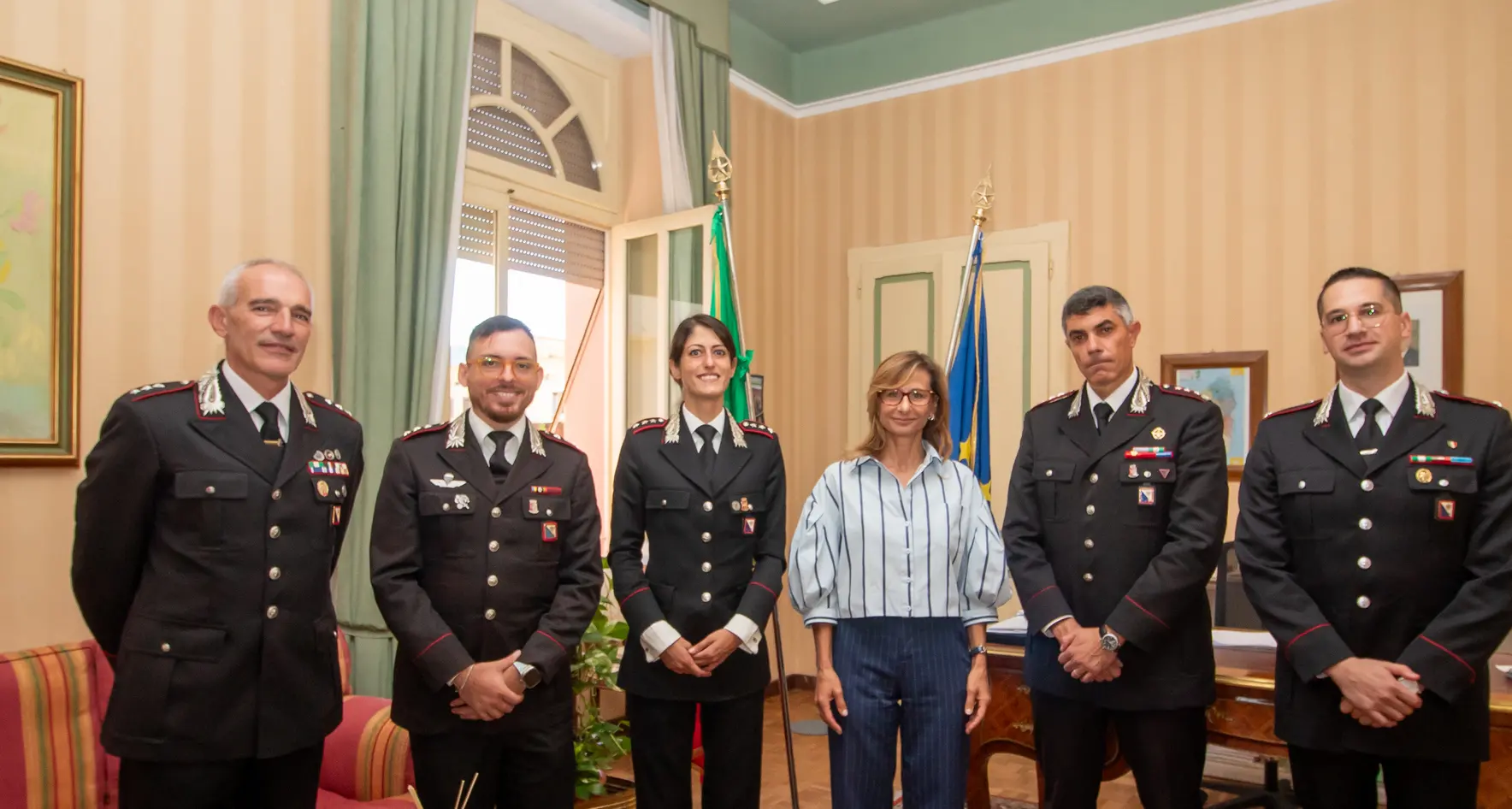 Sicurezza nella provincia di Nuoro: quattro nuovi ufficiali per i Carabinieri