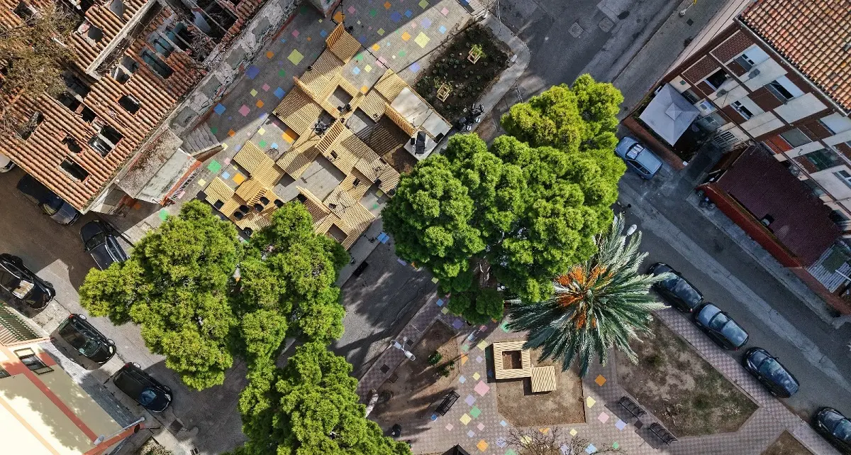 Is Mirrionis, a Cagliari studenti e cittadini trasformano la piazza senza nome