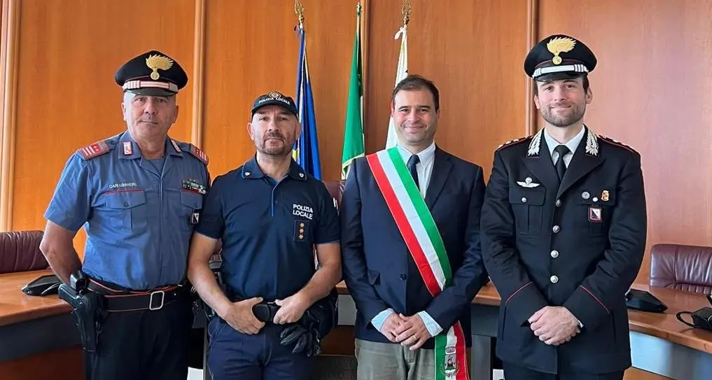 San Gavino accoglie il nuovo Comandante della Compagnia Carabinieri di Villacidro