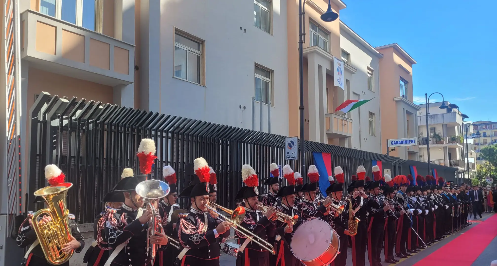 Inaugurata a Nocera Inferiore la nuova caserma dei Carabinieri dedicata al Tenente Pittoni