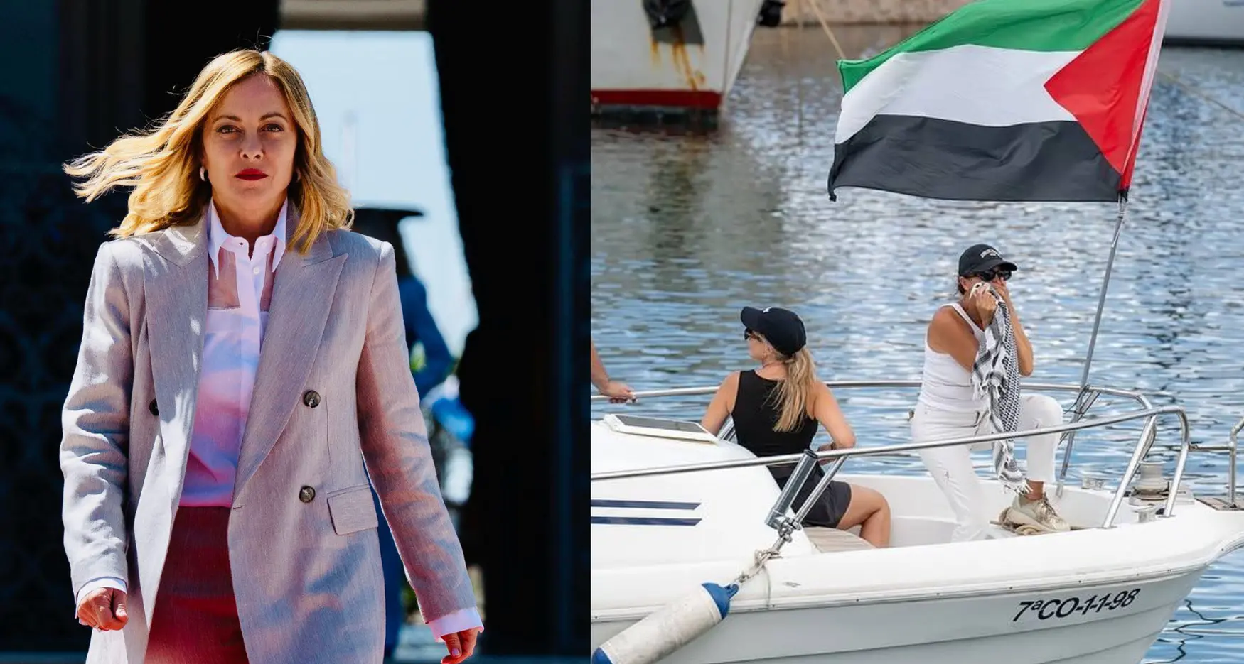 Meloni alla Flotilla: \"Fermatevi ora\". La Marina israeliana pronta a entrare in azione