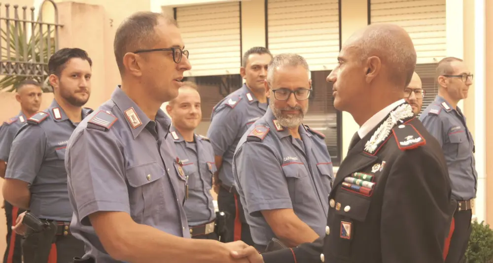 Il Generale Rizzo visita il Reparto Territoriale di Olbia