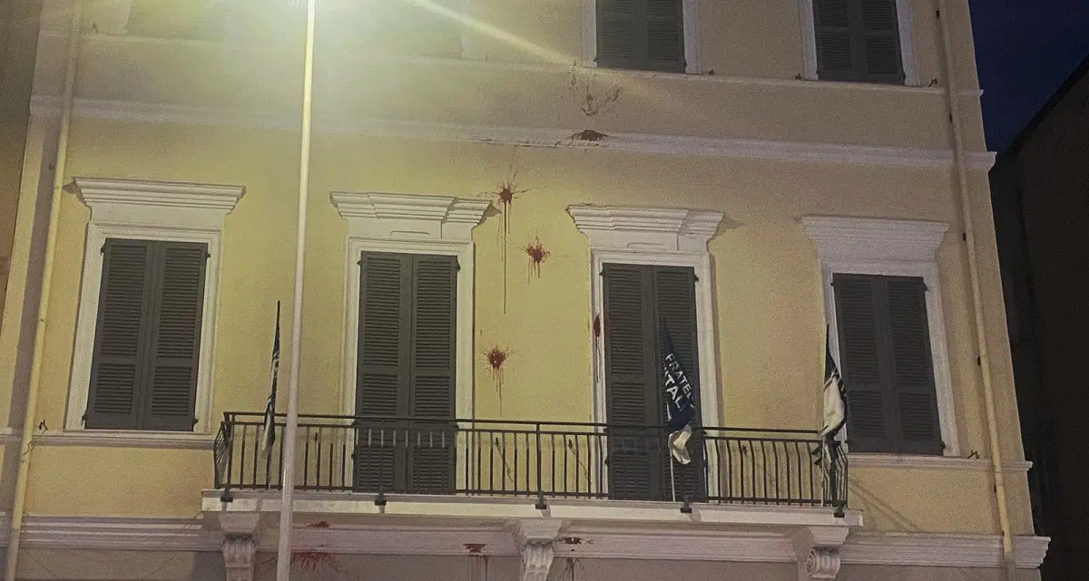 Deidda denuncia attacco alla sede FdI durante corteo per la Palestina a Cagliari