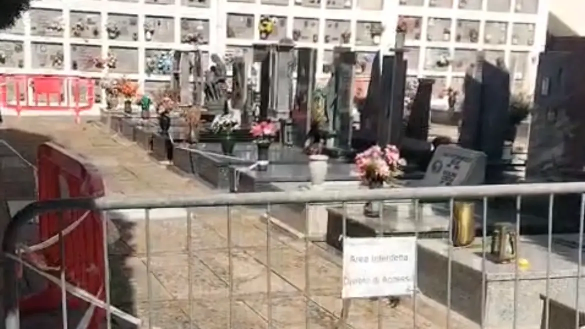 Cimitero Alghero, Pais (Lega): \"Area interdetta da mesi e ancora nessun intervento\"