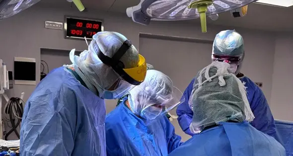 Protesi al ginocchio: live surgery all'ospedale Marino di Alghero