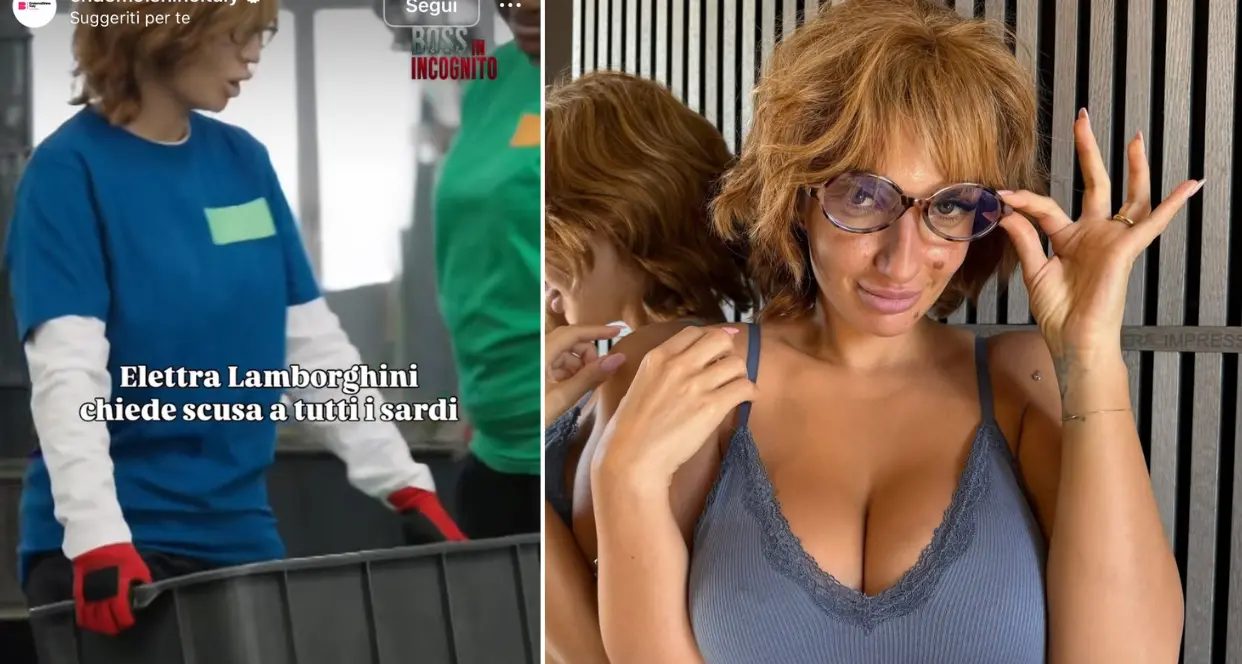 Elettra Lamborghini con l’accento sardo in Boss in incognito. “Vi prego, perdonatemi”