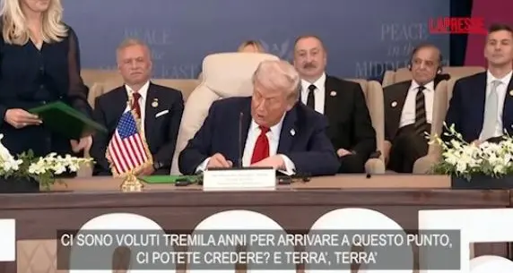 Sharm el-Sheikh, firmato accordo di pace fra i leader: ecco il contenuto del testo