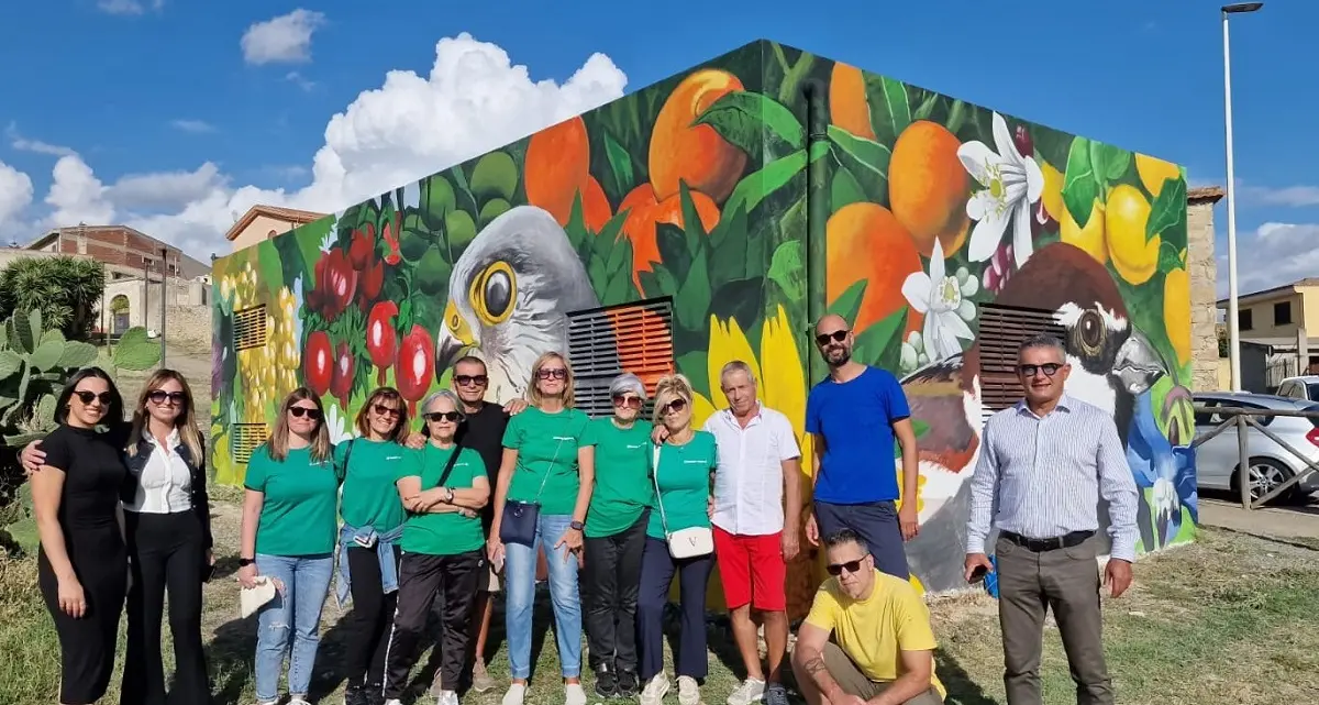 A Settimo San Pietro l’arte accende l’energia: nasce la cabina “Macedonia mediterranea”