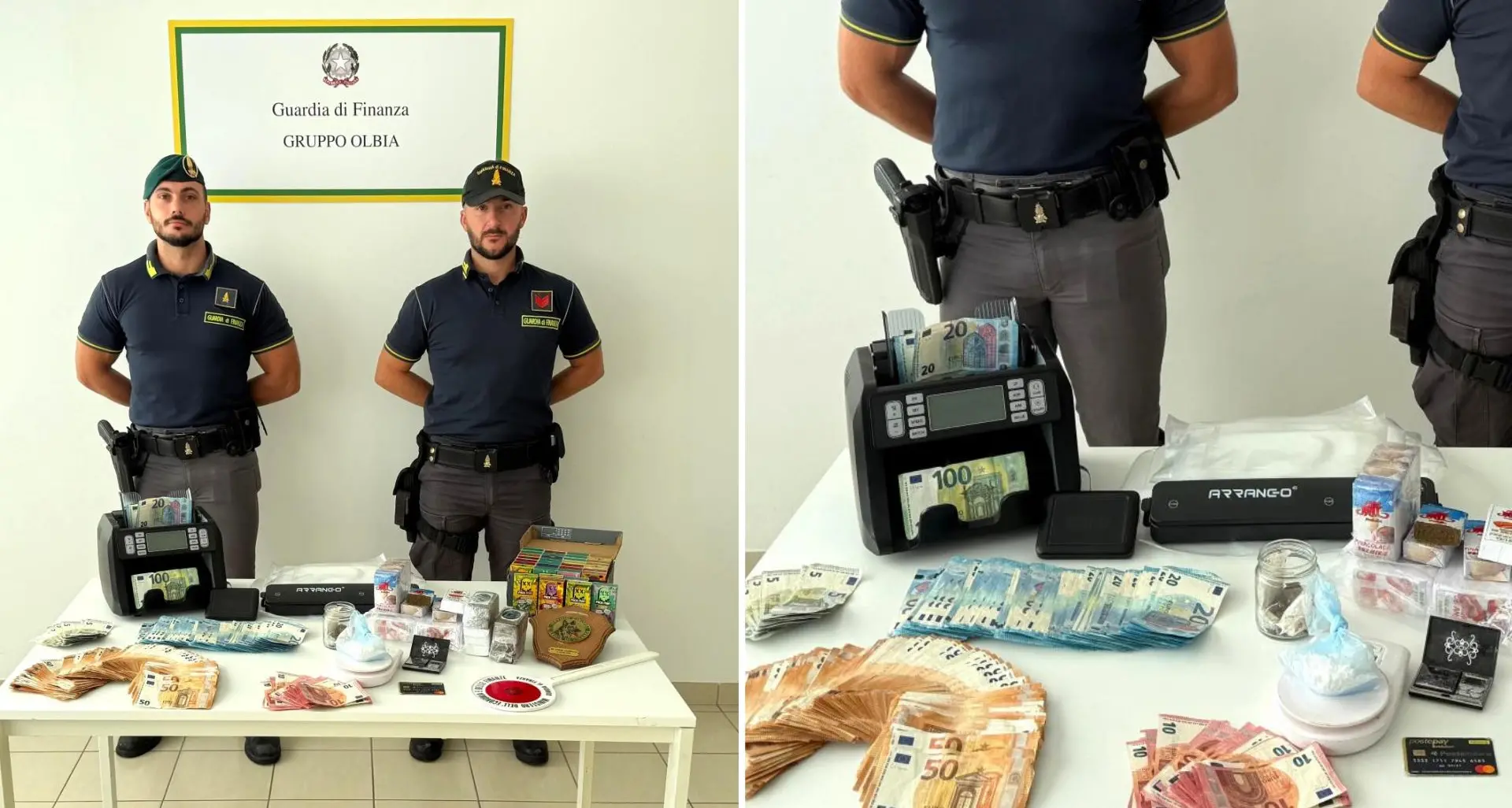 Olbia. Scoperto “emporio della droga” in un appartamento: arrestato un 21enne