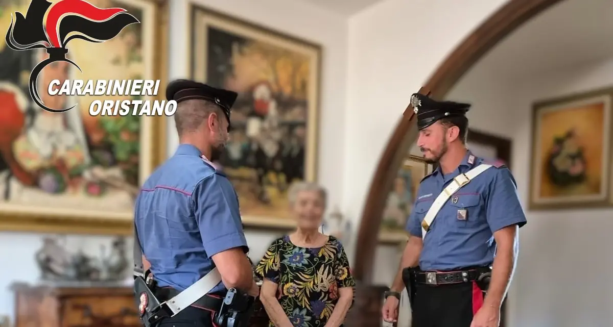 Si fingono carabinieri per estorcere 41mila euro a un’anziana: due arresti nella Marmilla