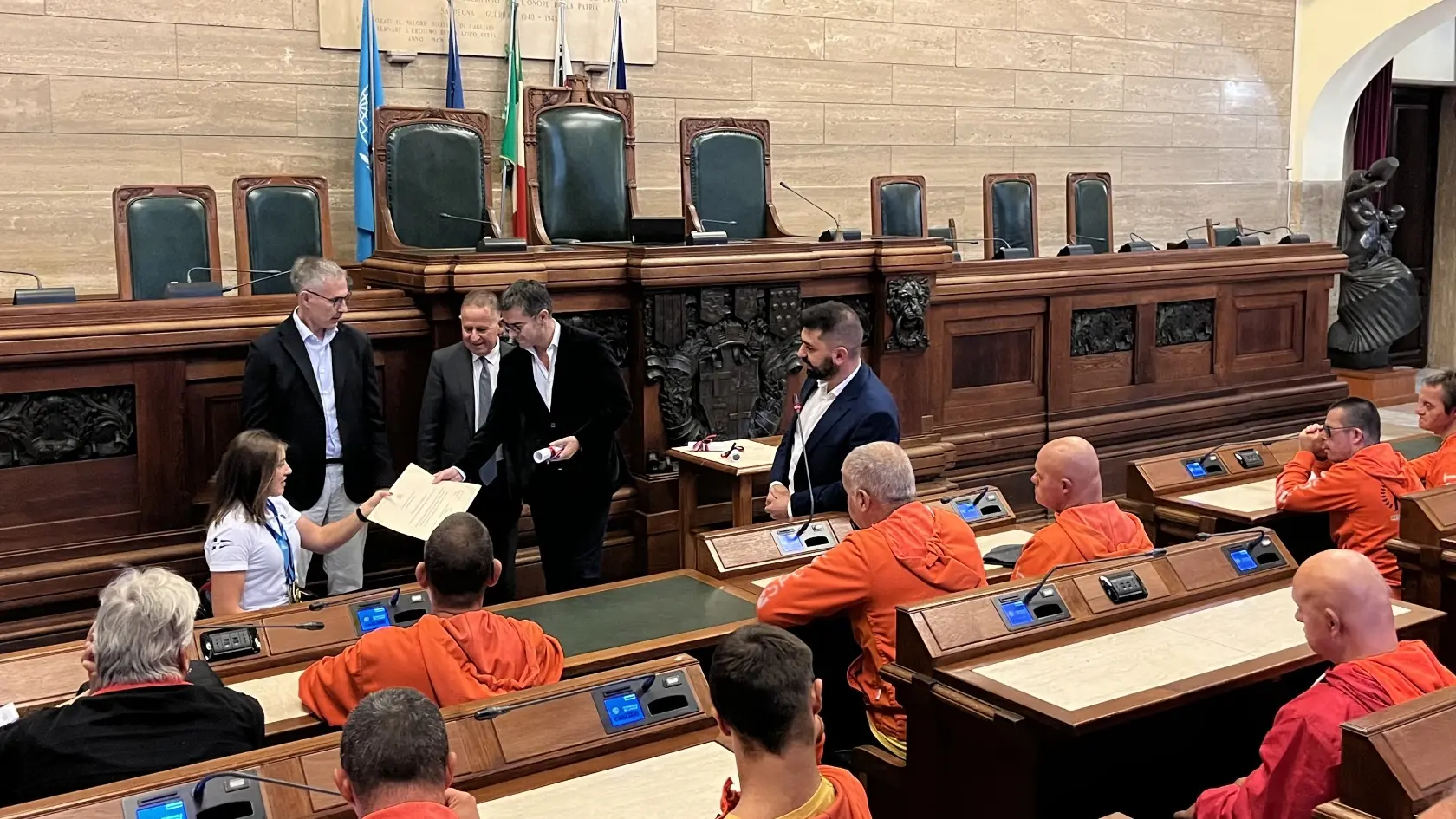 Cagliari celebra i suoi giovani campioni: a Palazzo Bacaredda le premiazioni