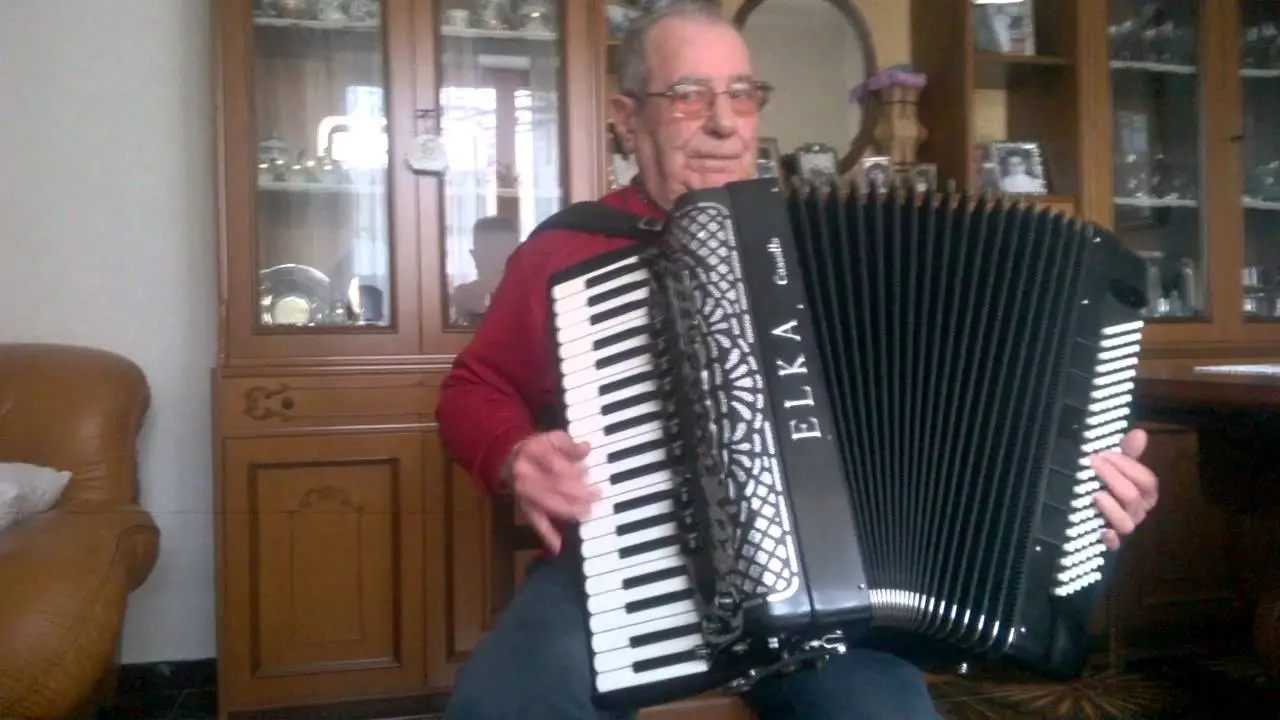 Addio a Fiorentino Piras, Maestro della fisarmonica: si è spento a 89 anni