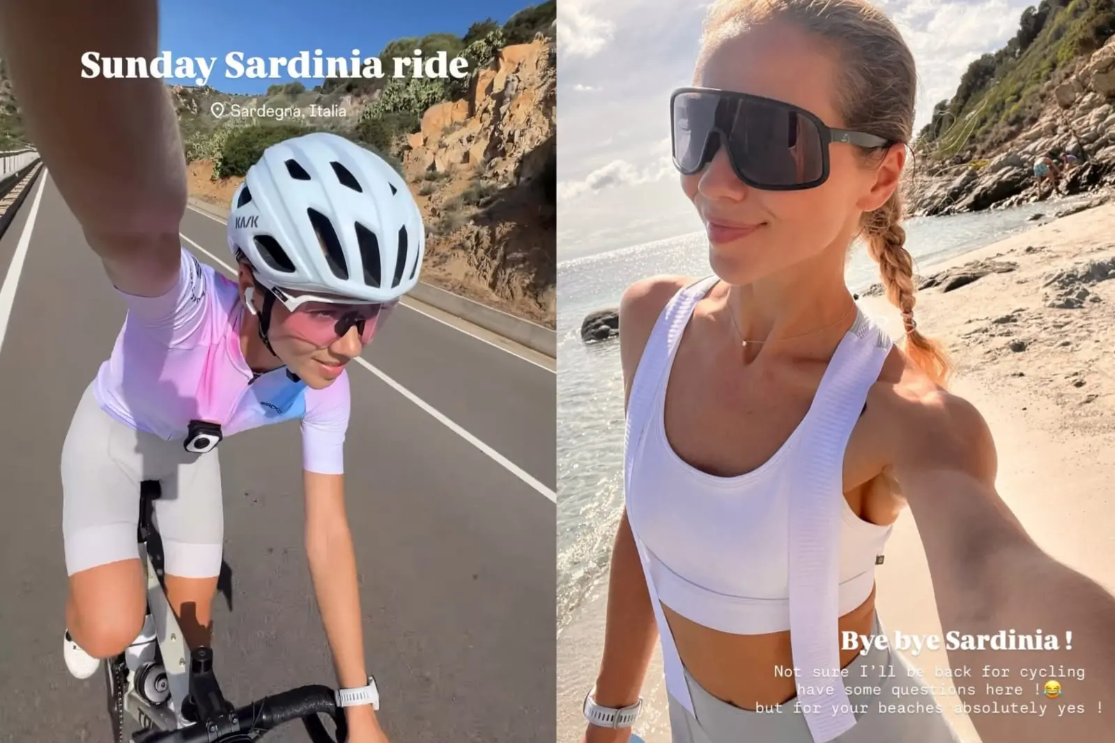 L’influencer del ciclismo: \"Mai più in bici in Sardegna\". Poi precisa: “Non critico l’isola\"