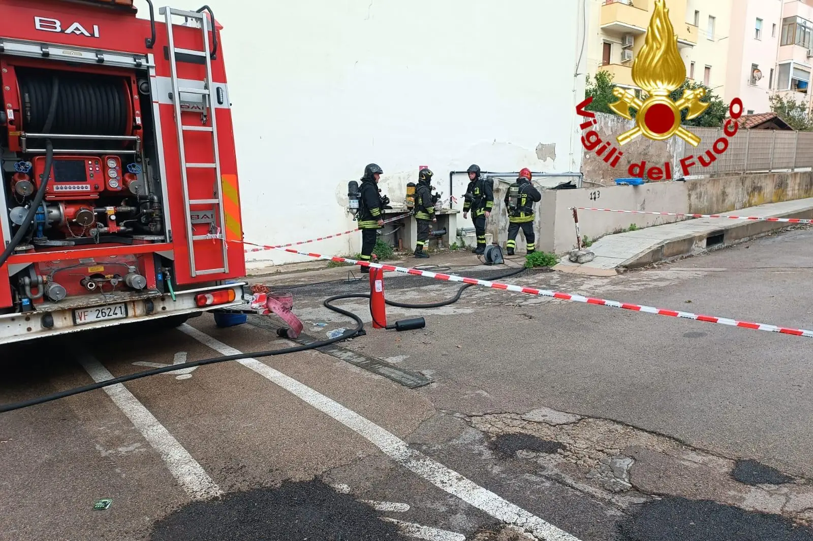 Alghero. Incendio in una cabina elettrica all’interno di un parcheggio: quartiere senza corrente