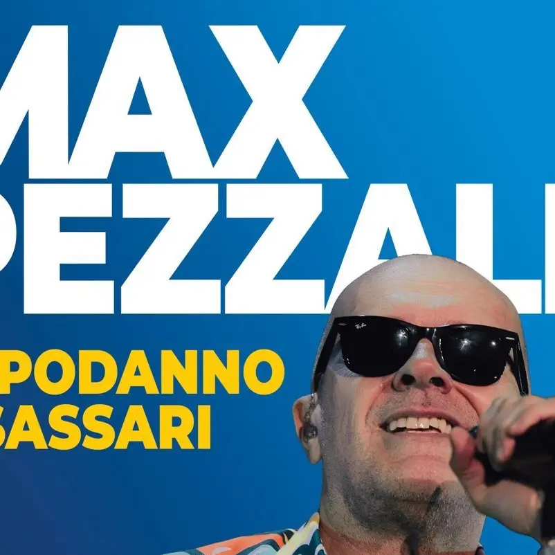 Sassari si prepara al Capodanno con Max Pezzali: evento in piazzale Segni