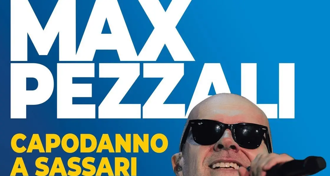 Sassari si prepara al Capodanno con Max Pezzali: evento in piazzale Segni