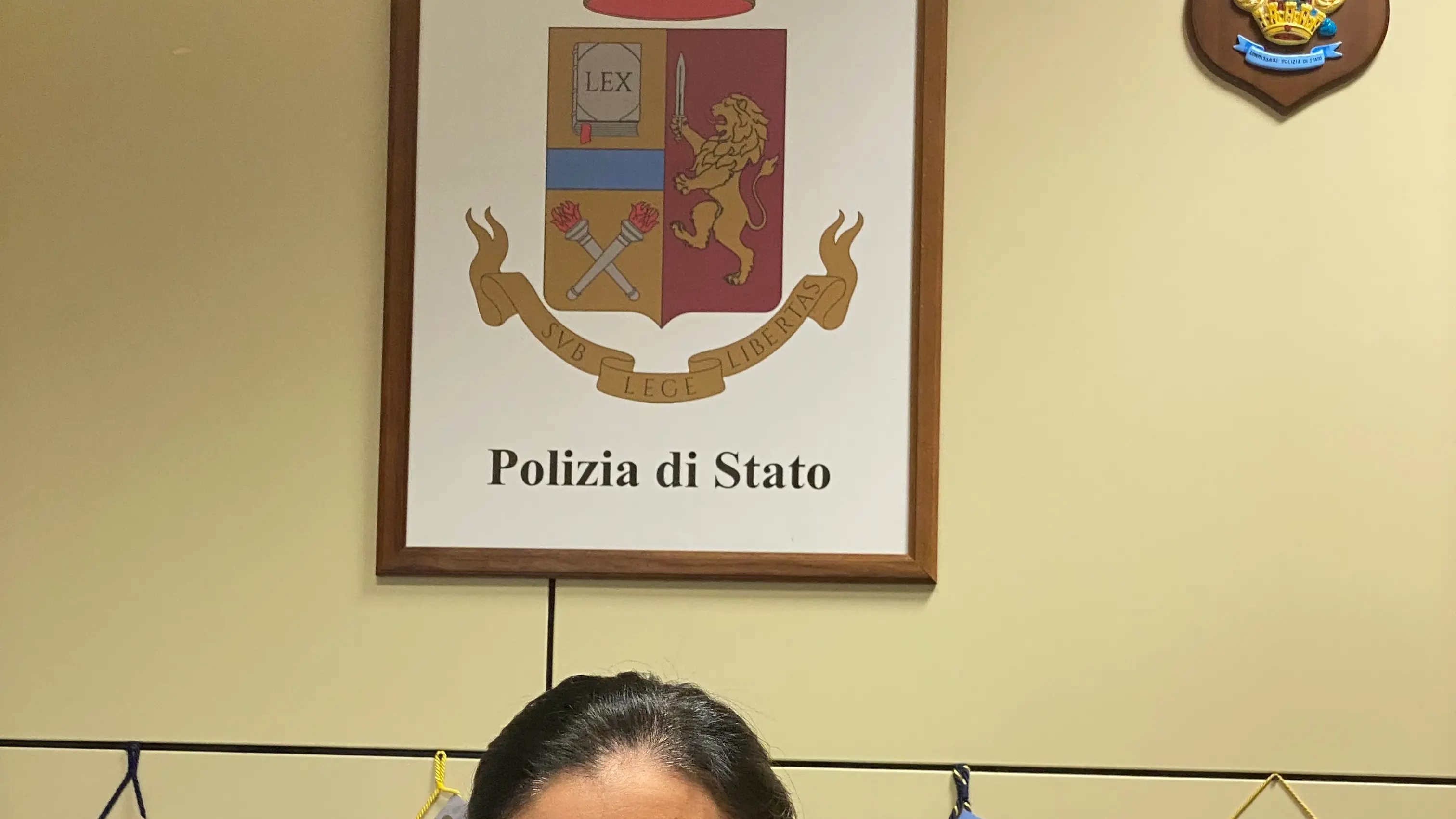 La dottoressa Rosa Manzo alla guida della Polizia di Frontiera di Cagliari