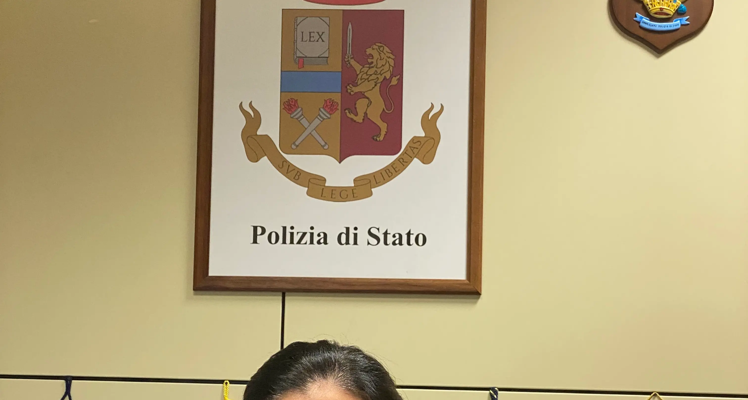 La dottoressa Rosa Manzo alla guida della Polizia di Frontiera di Cagliari