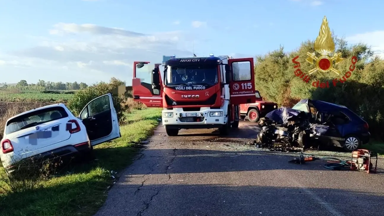 Samatzai. Scontro frontale sulla provinciale: un morto e due feriti